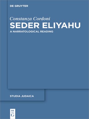 cover image of Seder Eliyahu